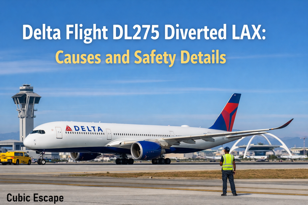 Delta Flight DL275 Diverted LAX