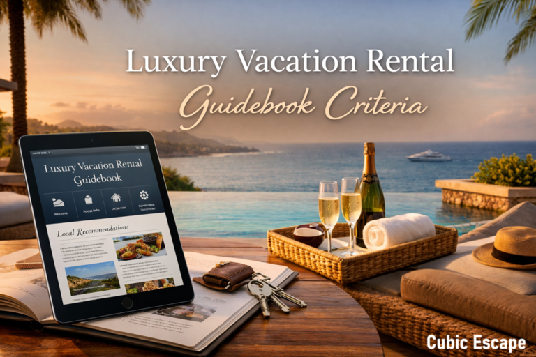 Luxury Vacation Rental Guidebook Criteria