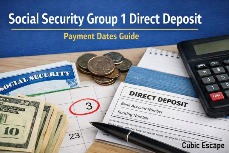 Social Security Group 1 Direct Deposit